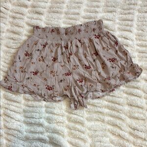 Floral Patterned Shorts